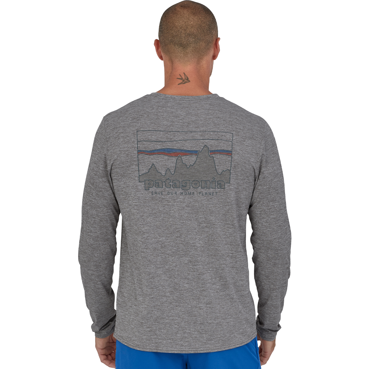 Men's Long Sleeve Capilene Cool Daily Graphic Shirt