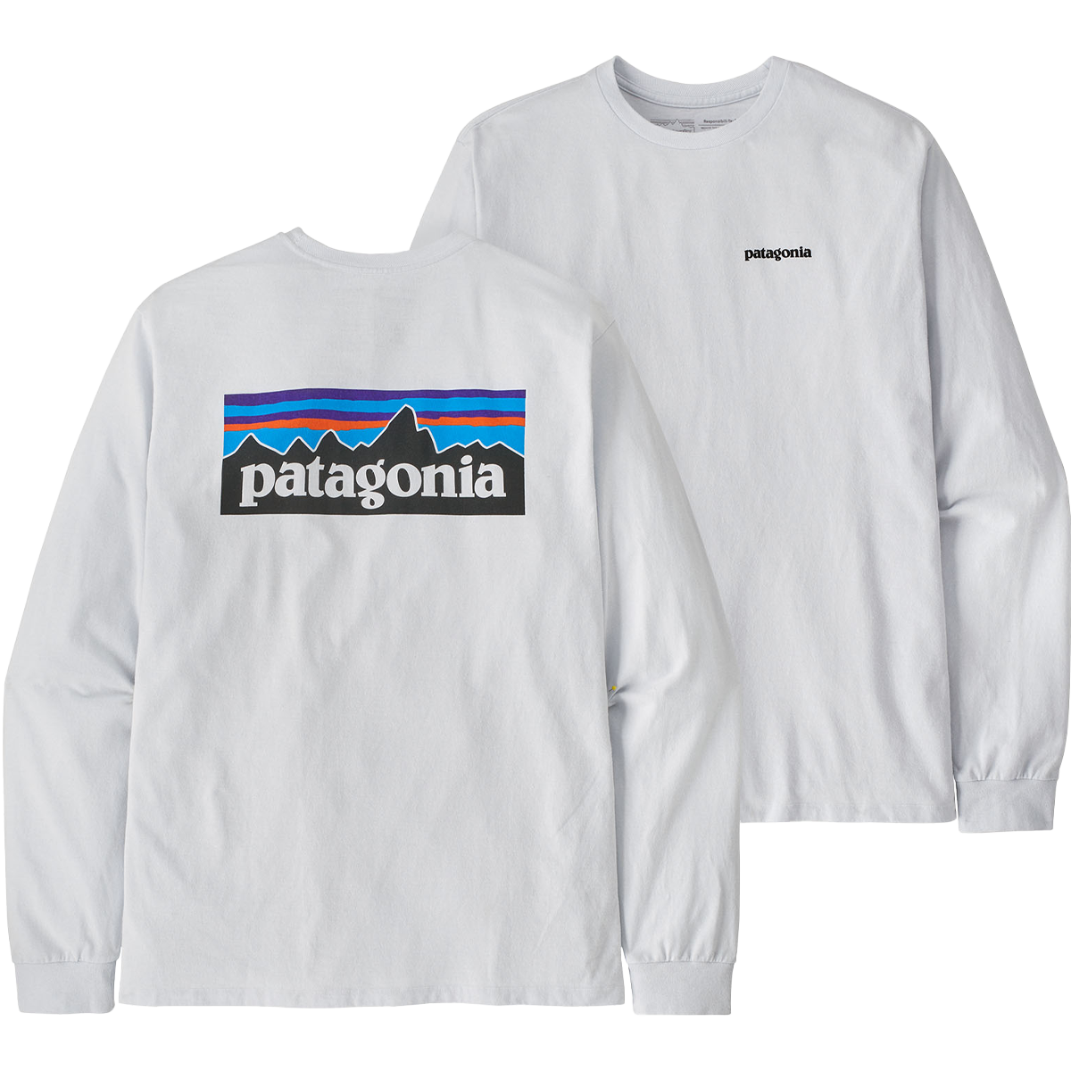 Men's Long-Sleeved P-6 Logo Responsibili-Tee