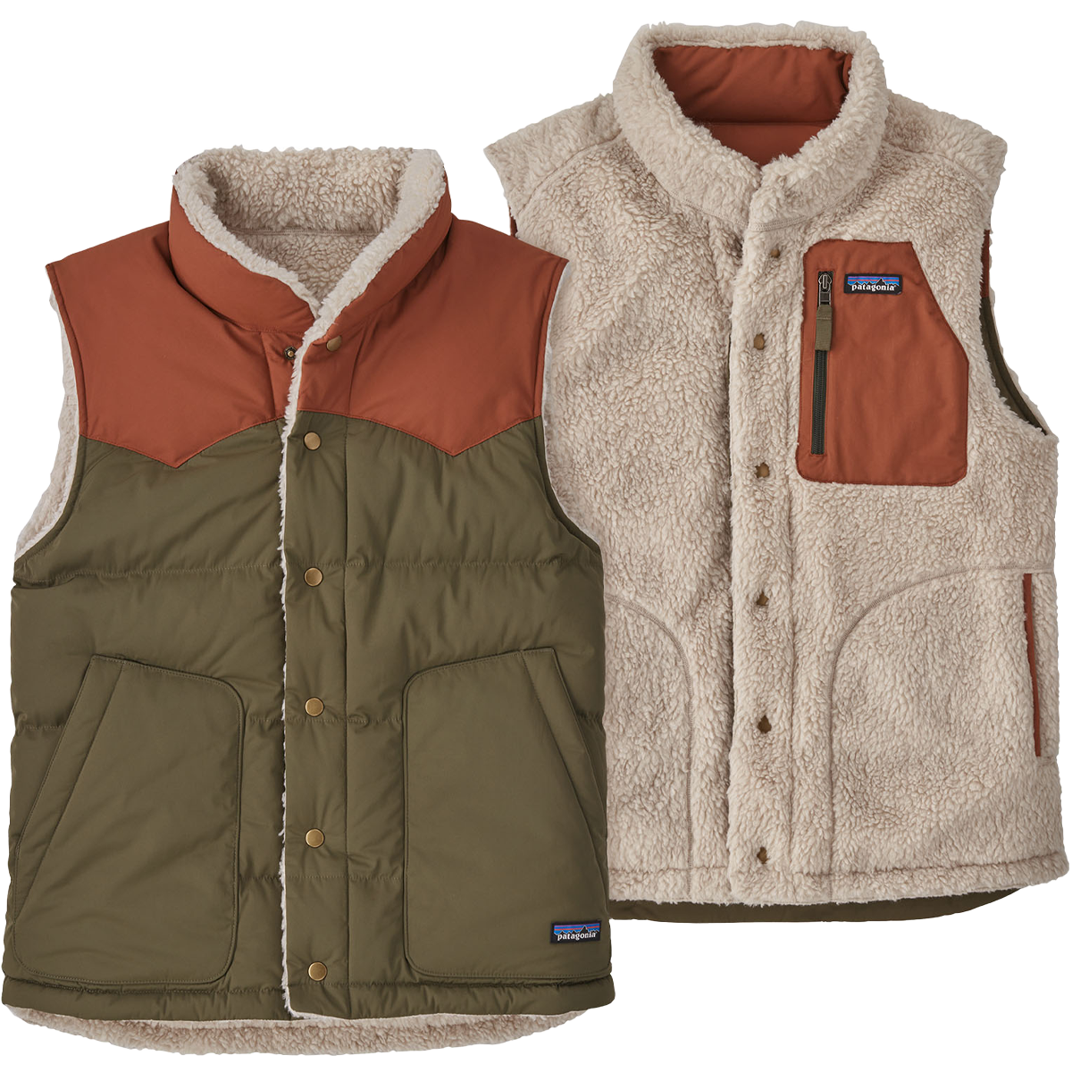 Men's Reversible Bivy Down Vest