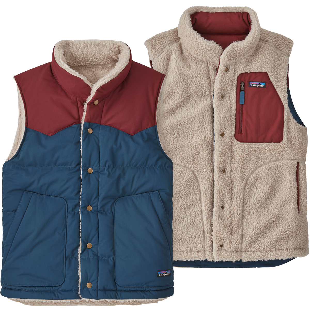 Men's Reversible Bivy Down Vest