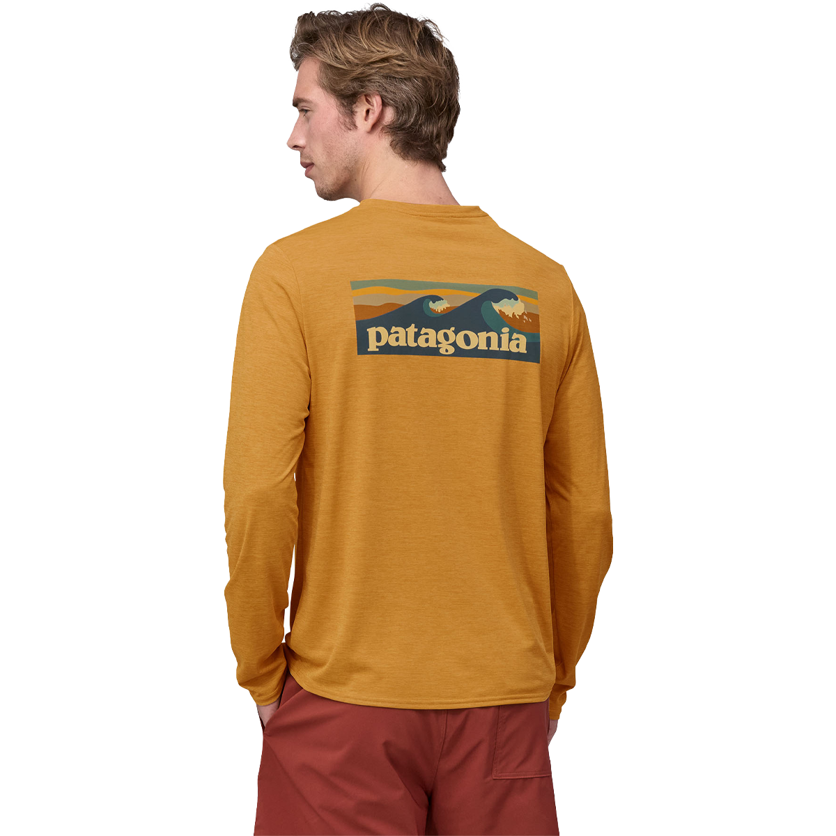 Men's Long Sleeve Capilene Cool Daily Graphic Shirt