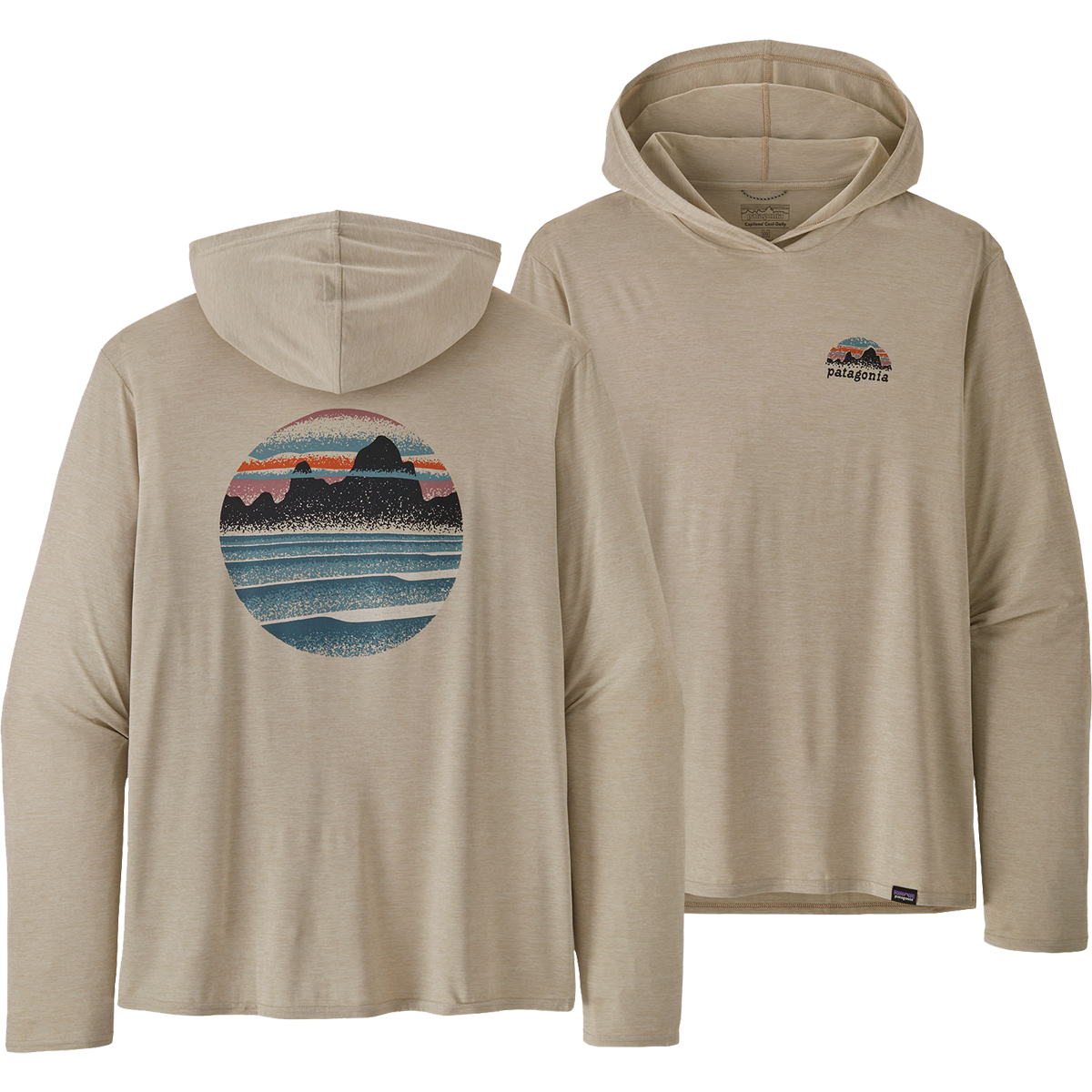 Men's Capilene Cool Daily Graphic Relaxed Fit Hoody