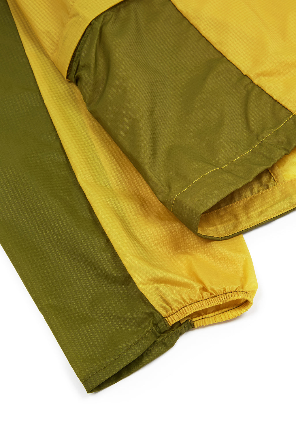 Patagonia Men's Houdini Stash Half Zip Pullover - Bundle Green w/Graze Green