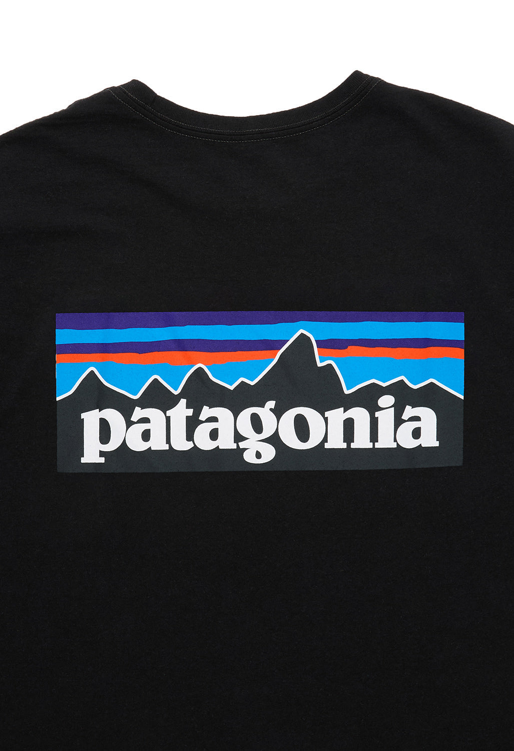 Patagonia P6 Logo Men's Responsibili-Tee - Black