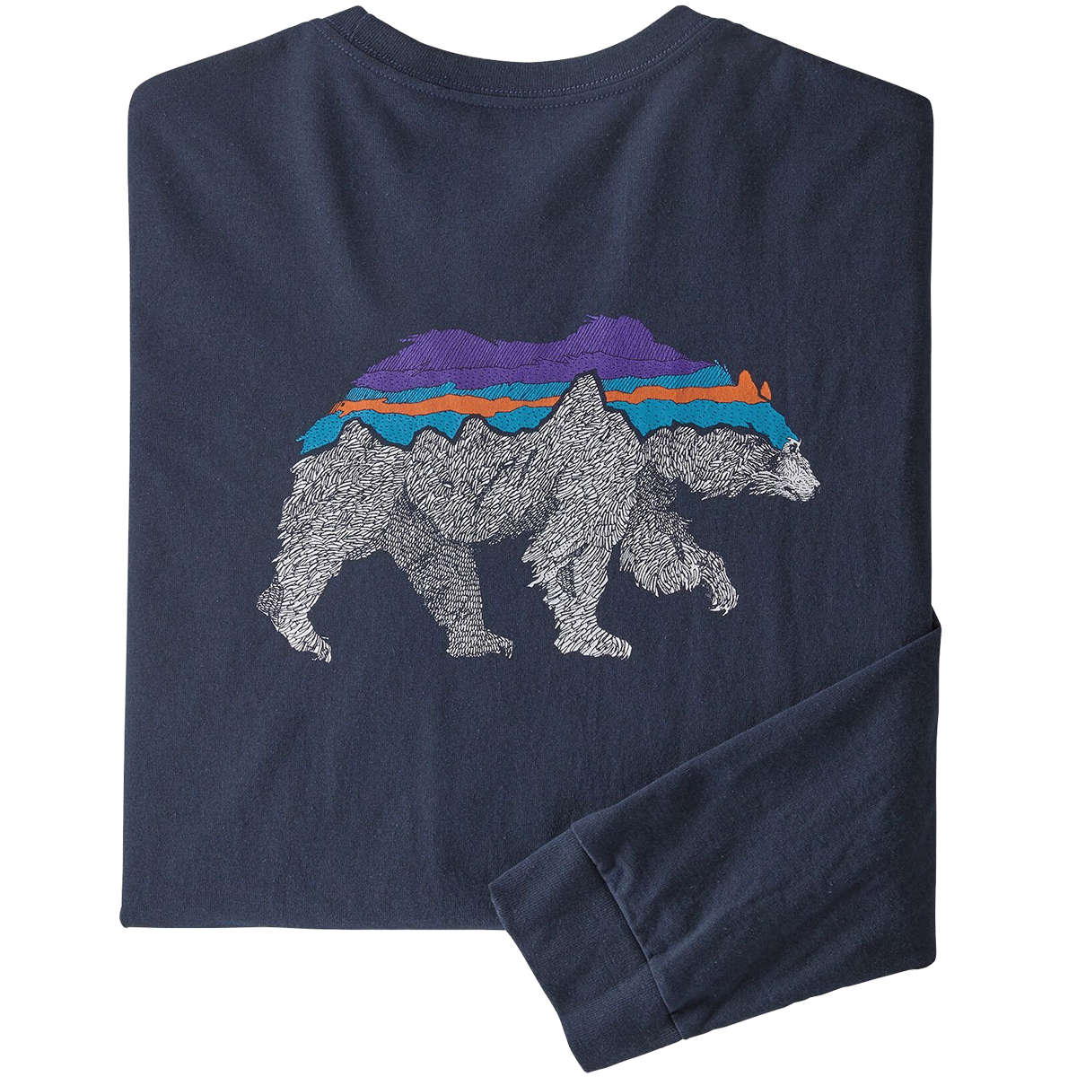 Men's Long-Sleeved Back For Good Responsibili-Tee