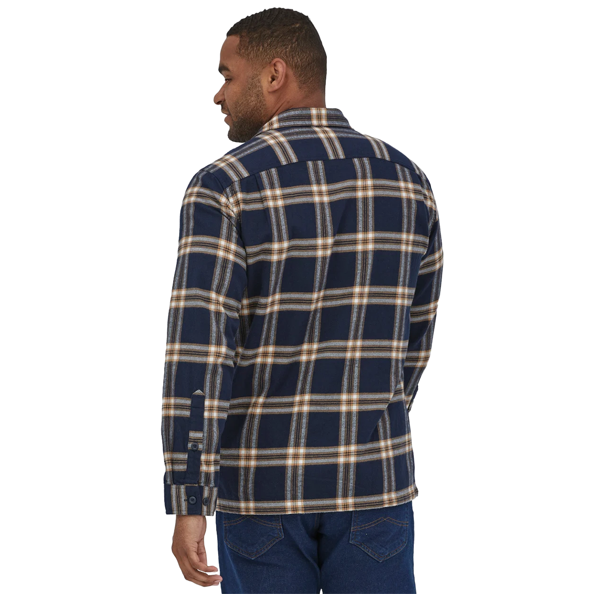 Men's Long Sleeve Organic Cotton Fjord Flannel Shirt