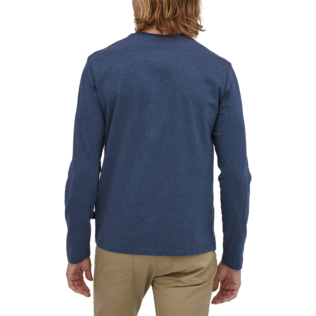 Men's Long-Sleeved Organic Cotton Lightweight Henley Pullover