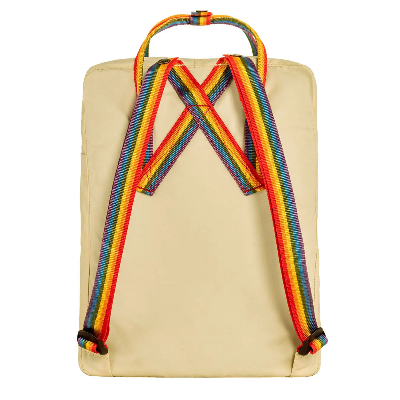 Fjallraven Kanken Rainbow Classic Backpack Light Oak / Rainbow Pattern 16L
