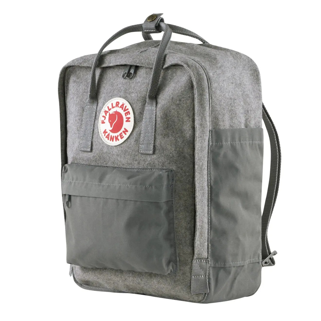 Fjallraven Kanken Re-Wool Granite Grey 16L