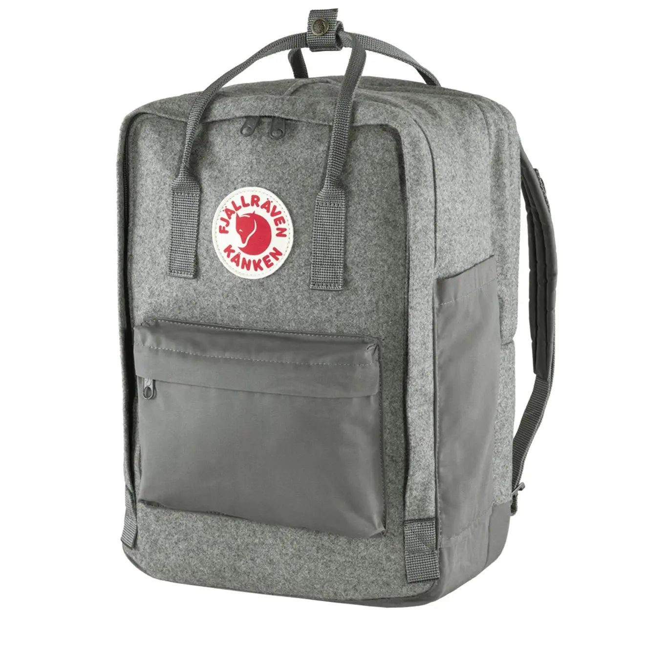 Fjallraven Kanken Re-Wool Laptop 15 Granite Grey