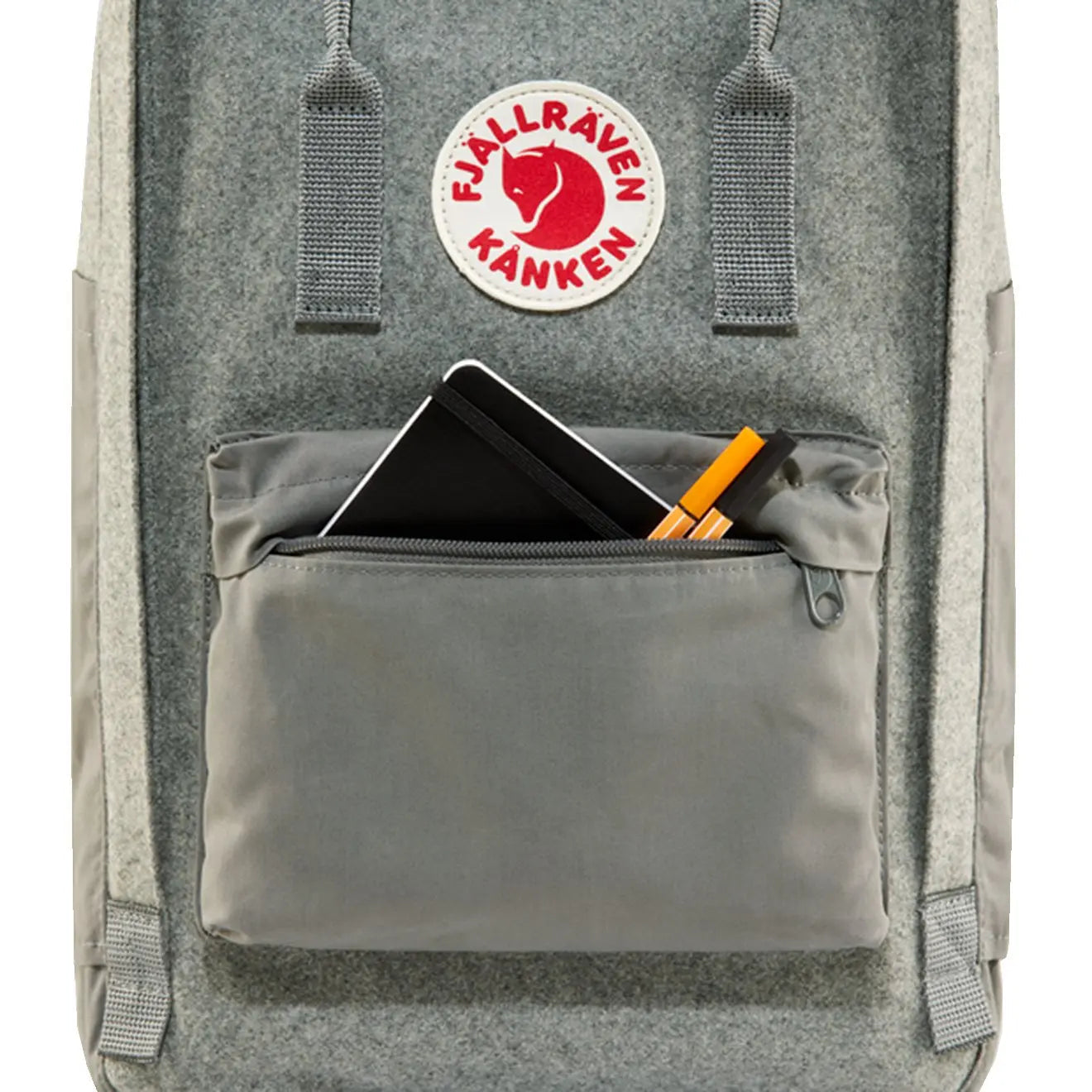 Fjallraven Kanken Re-Wool Laptop 15 Granite Grey