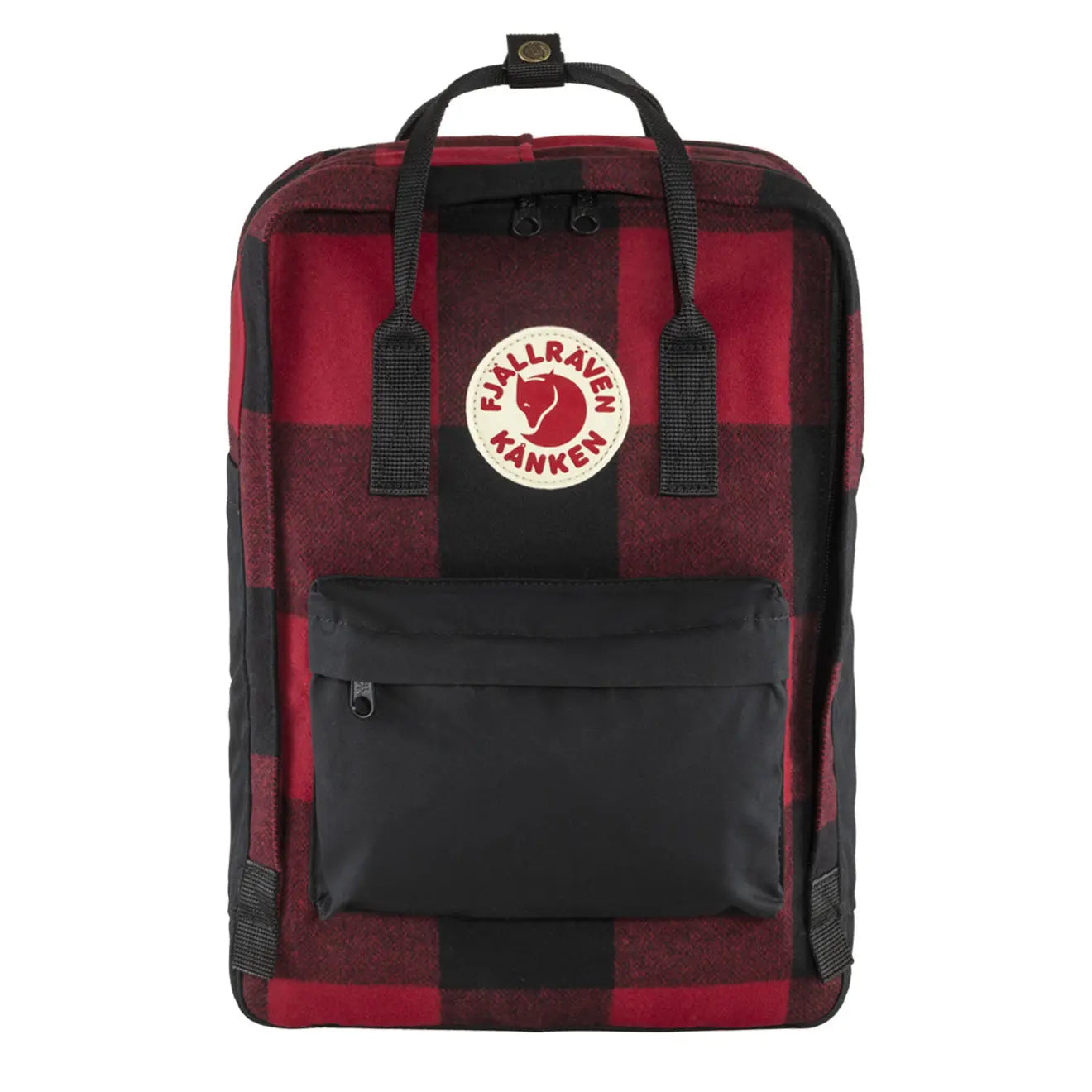 Fjallraven Kanken Re-Wool Laptop 15 Red / Black