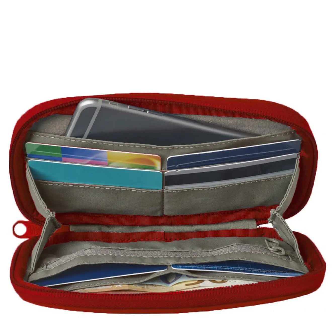 Fjallraven Kanken Travel Wallet Ox Red