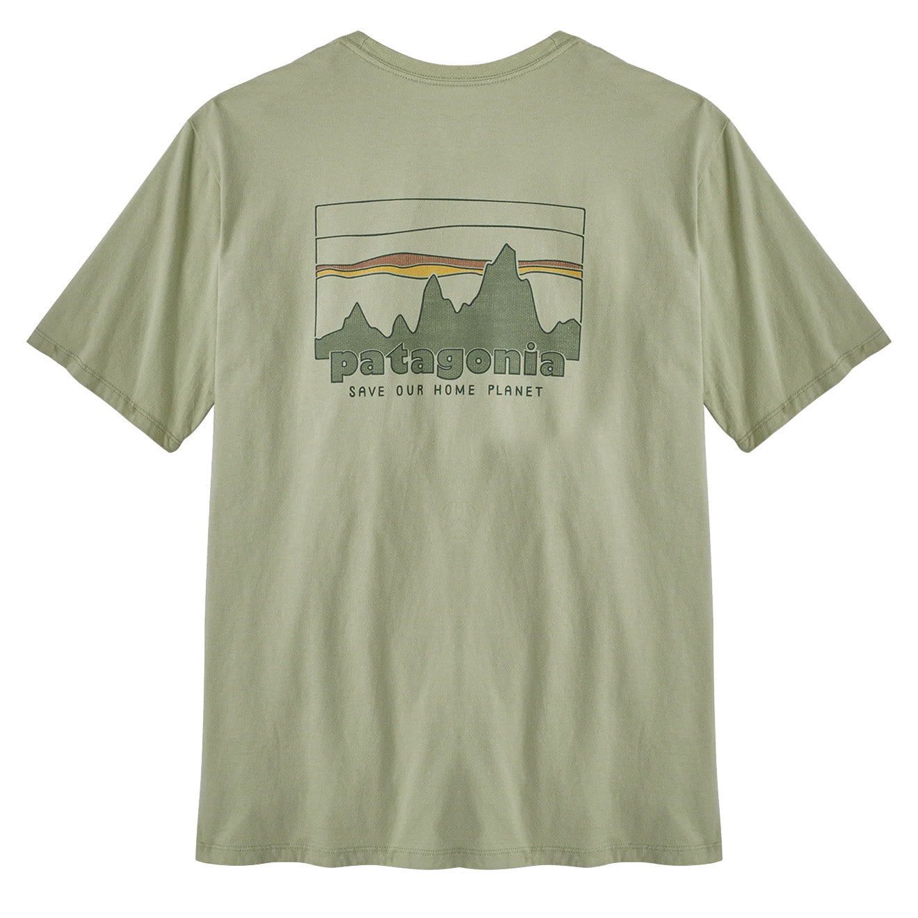 Patagonia 73 Skyline Organic T-Shirt Salvia Green