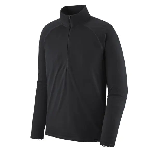 Patagonia Capilene Midweight Zip Neck Black