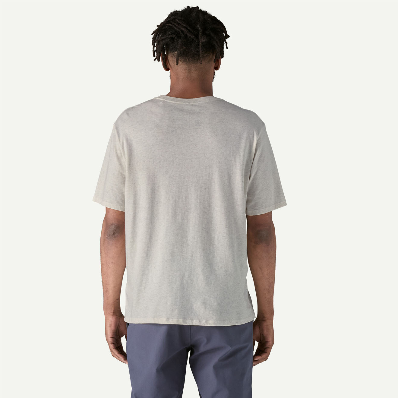 Patagonia Daily Pocket Tee Birch White