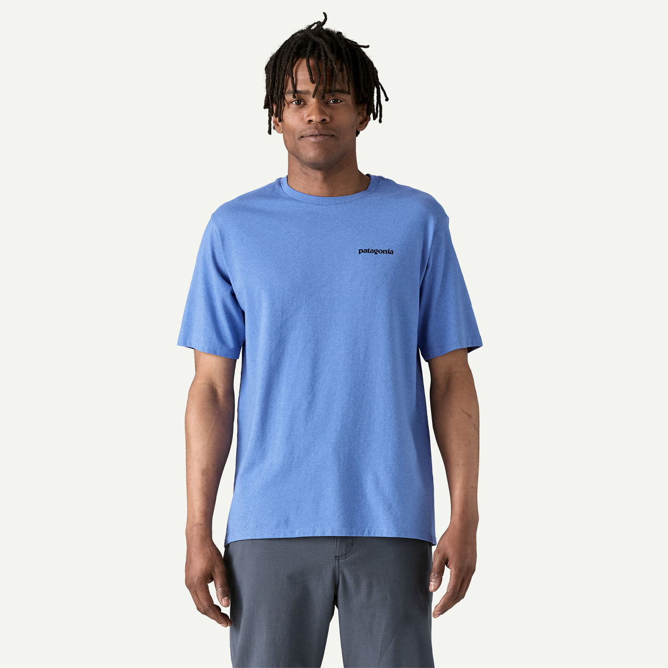 Patagonia P-6 Logo Responsibili-Tee Abundant Blue