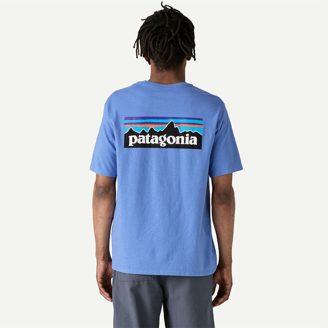 Patagonia P-6 Logo Responsibili-Tee Abundant Blue