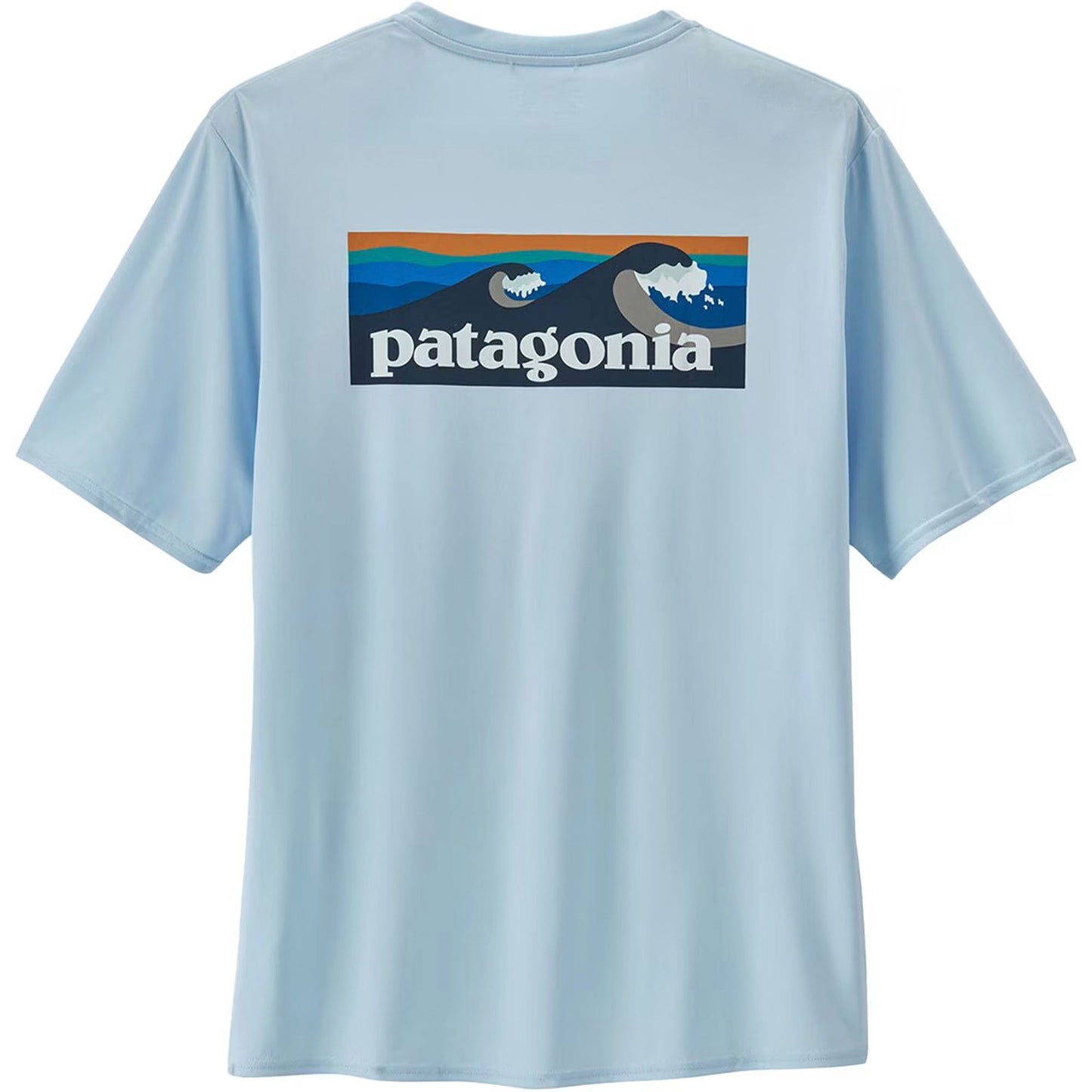 Patagonia Capilene Cool Daily Graphic Men's S/S T-Shirt - Big Sky Blue
