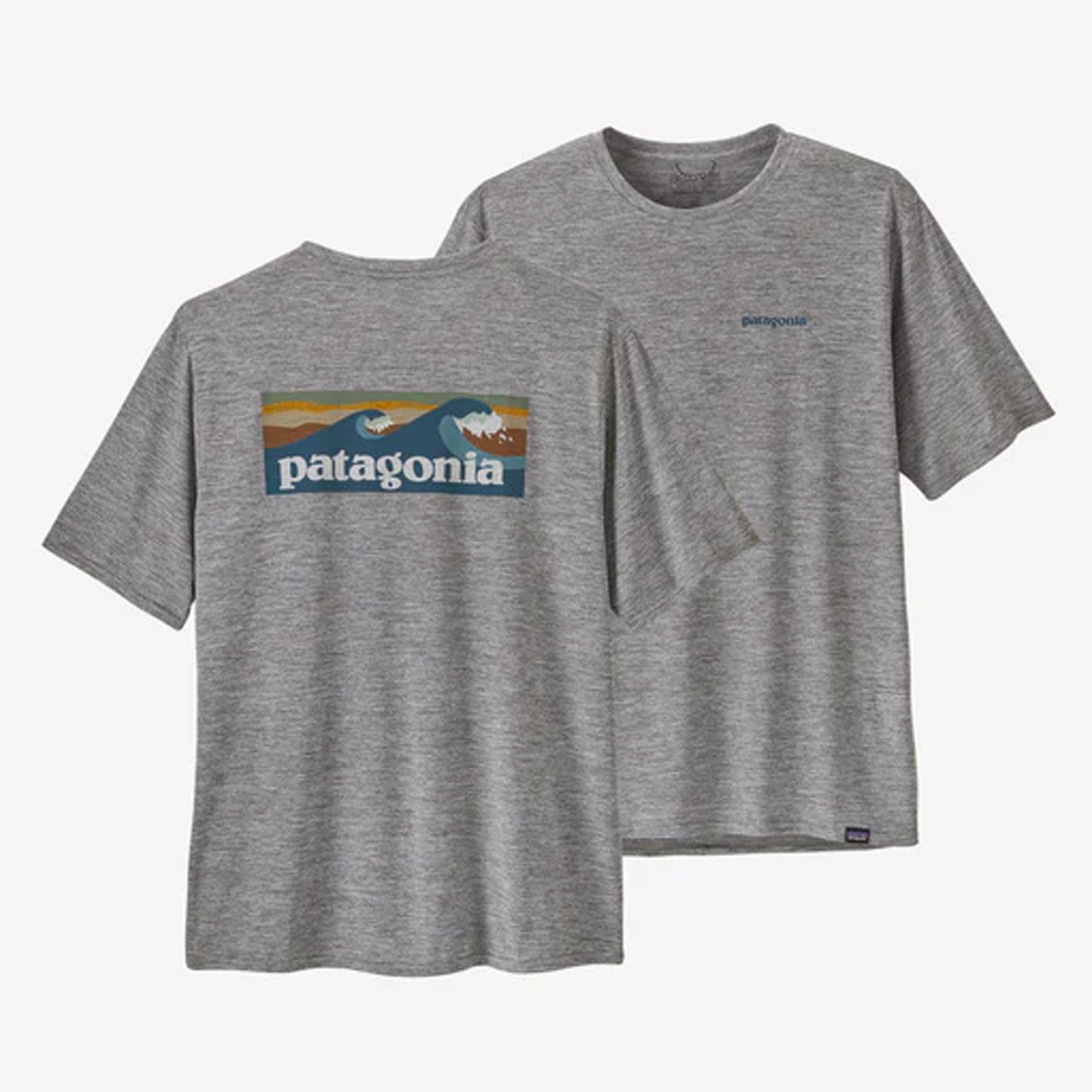 Patagonia Capilene Cool Daily Graphic Men's T-Shirt - Feather Grey