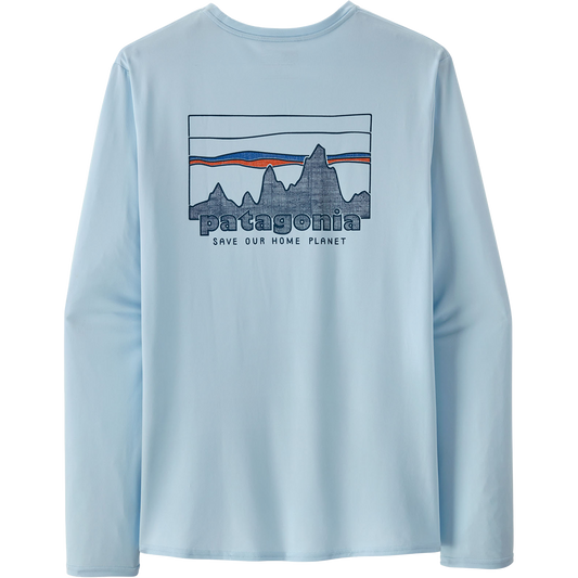 Men's Long Sleeve Capilene Cool Daily Graphic Shirt