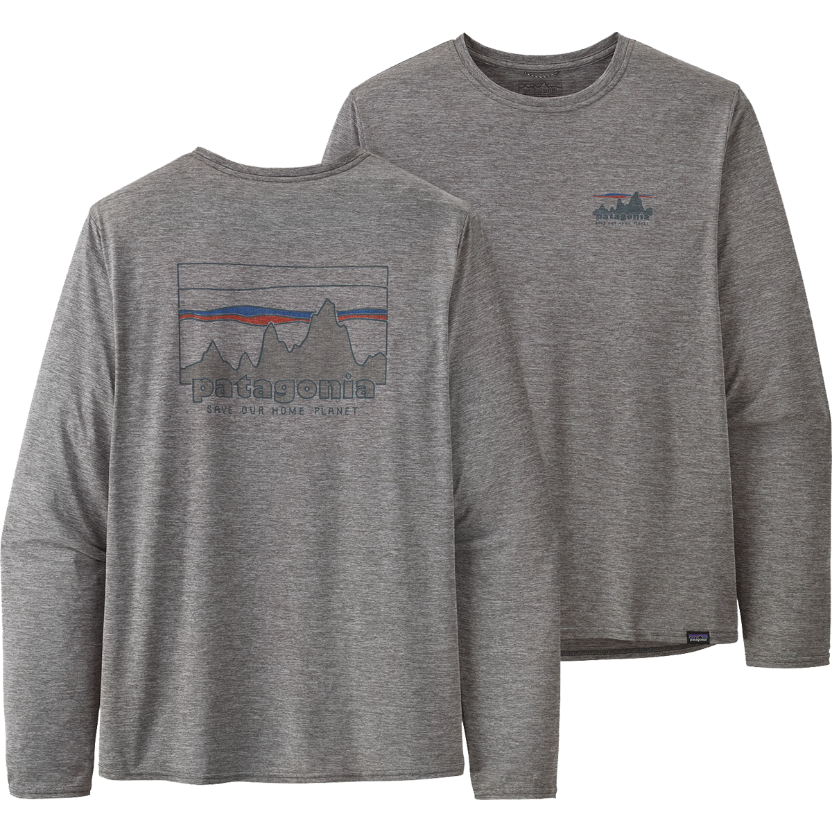 Men's Long Sleeve Capilene Cool Daily Graphic Shirt