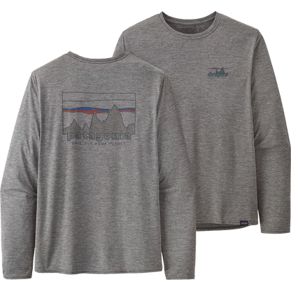 Men's Long Sleeve Capilene Cool Daily Graphic Shirt