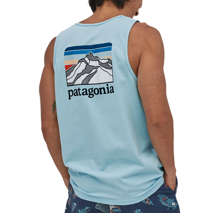 Men's Line Logo Ridge Organic Tank