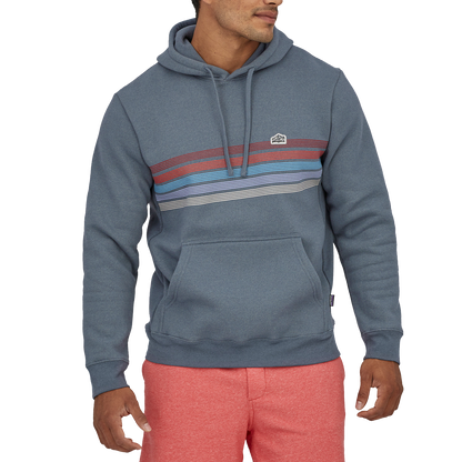 Men's Line Logo Ridge Stripe Uprisal Hoody