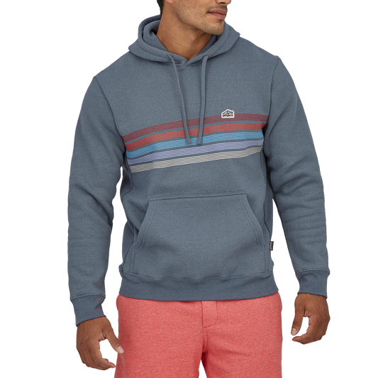 Men's Line Logo Ridge Stripe Uprisal Hoody