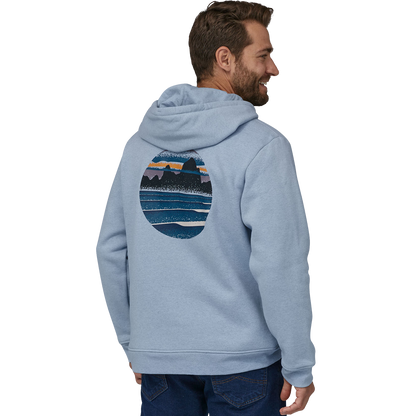 Men's Skyline Stencil Uprisal Full Zip Hoody