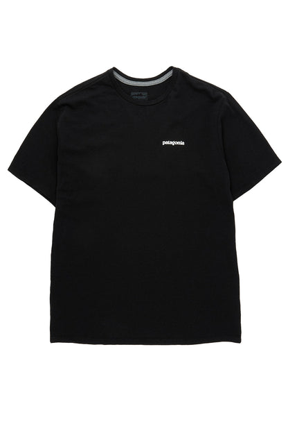 Patagonia P6 Logo Men's Responsibili-Tee - Black