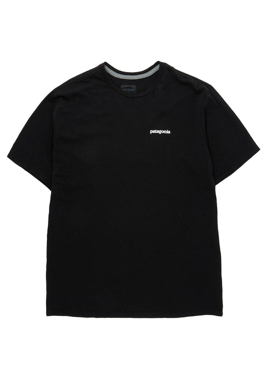 Patagonia P6 Logo Men's Responsibili-Tee - Black