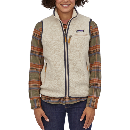 Women's Retro Pile Fleece Vest