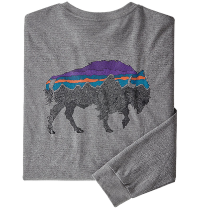 Men's Long-Sleeved Back For Good Responsibili-Tee