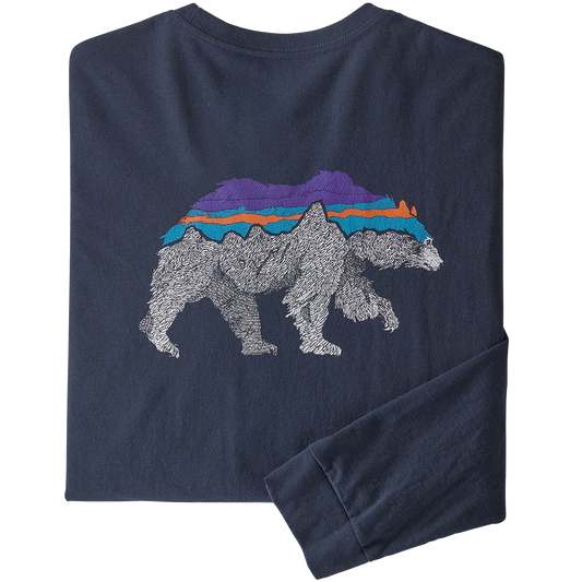 Men's Long-Sleeved Back For Good Responsibili-Tee