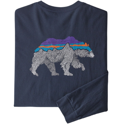 Men's Long-Sleeved Back For Good Responsibili-Tee