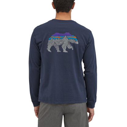 Men's Long-Sleeved Back For Good Responsibili-Tee