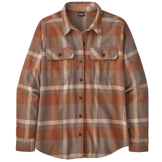 Women's Long Sleeve Midweight Fjord Flannel Shirt