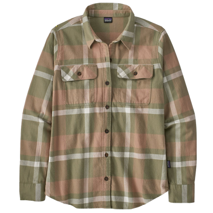 Women's Long Sleeve Midweight Fjord Flannel Shirt