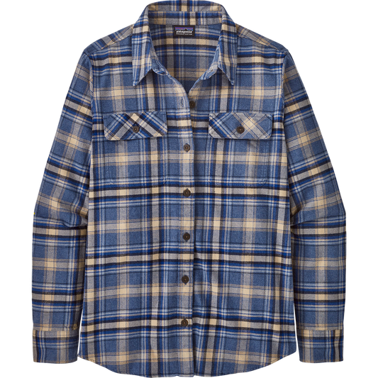 Women's Long Sleeve Midweight Fjord Flannel Shirt
