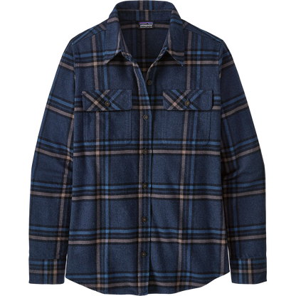 Women's Long Sleeve Midweight Fjord Flannel Shirt