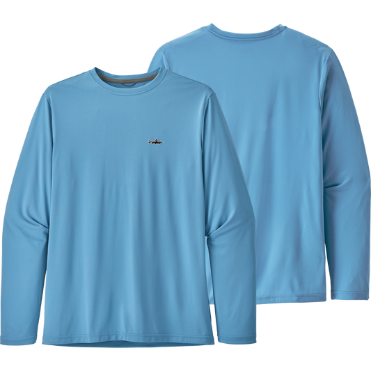 Men's Capilene Cool Daily Fish Graphic Long Sleeve