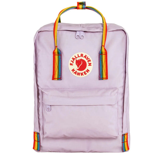 Fjallraven Kanken Rainbow Classic Backpack Pastel Lavender / Rainbow 16L
