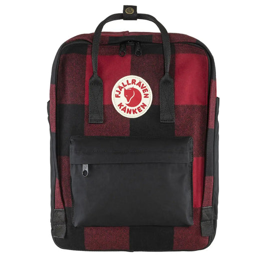 Fjallraven Kanken Re-Wool Red / Black 16L