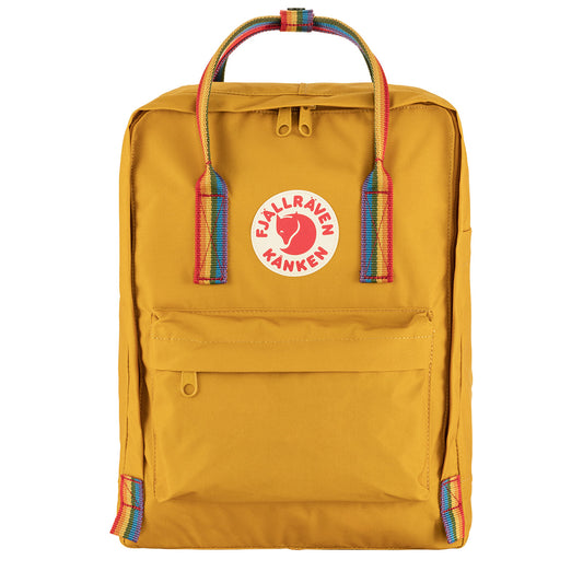 Fjallraven Kanken Rainbow Classic Backpack Ochre / Rainbow 16L