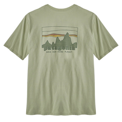 Patagonia 73 Skyline Organic T-Shirt Salvia Green