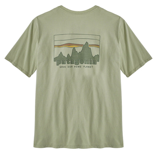 Patagonia 73 Skyline Organic T-Shirt Salvia Green
