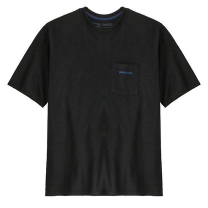 Patagonia Boardshort Logo Pocket Responsibili-Tee Ink Black
