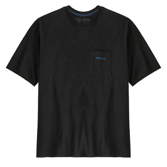 Patagonia Boardshort Logo Pocket Responsibili-Tee Ink Black